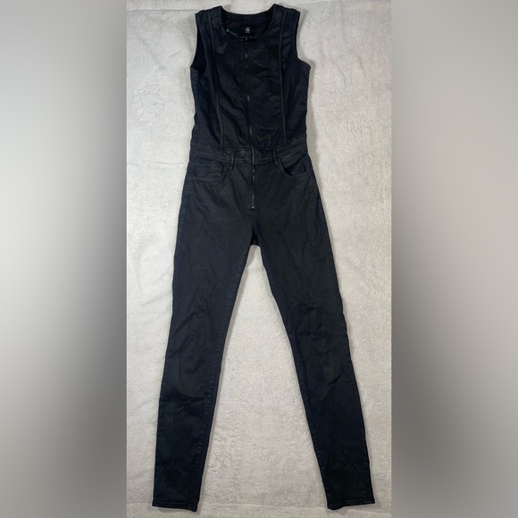 G-STAR Lynn Type 30 Jumpsuit black Size S - Picture 4 of 16